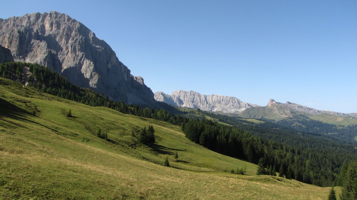 Nordseite des Plattkofel