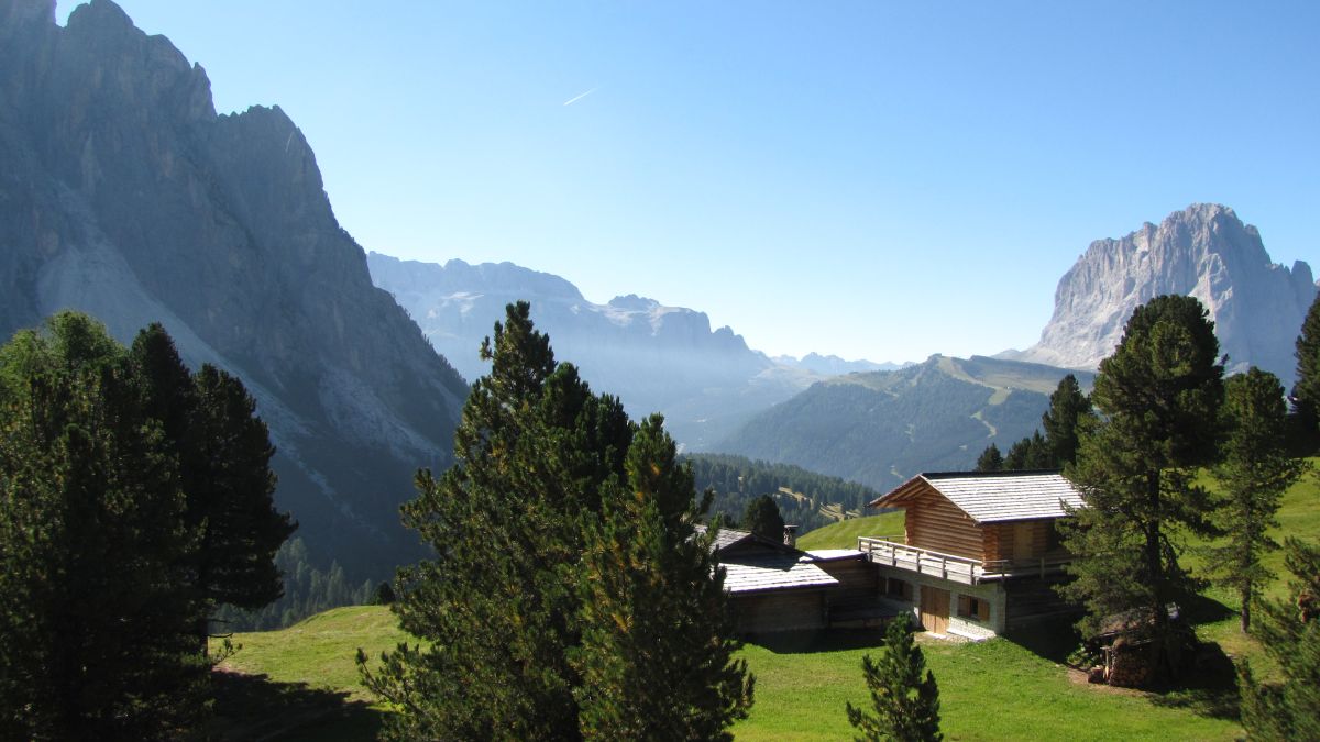 Blick zurück zum Langkofel