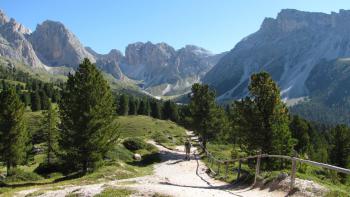 Weg zur Regensburger Hütte