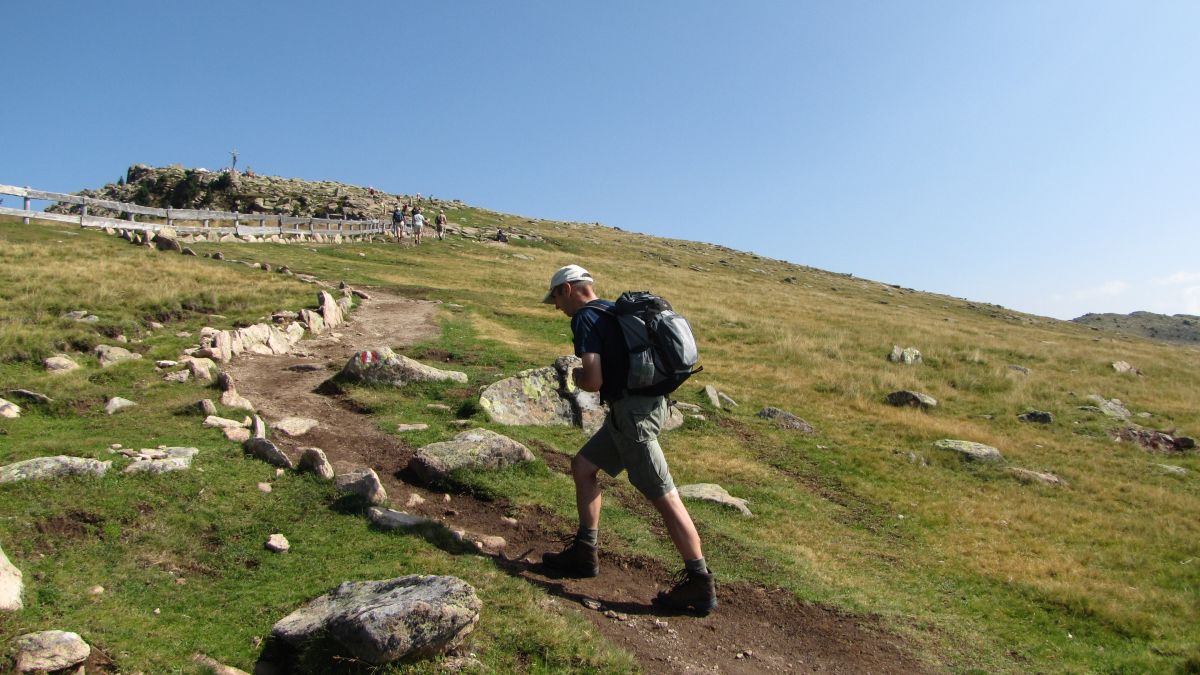 Weg zum Ausser Raschötz (2281 m)