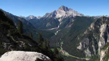 Abstieg auf dem Pioniersteig