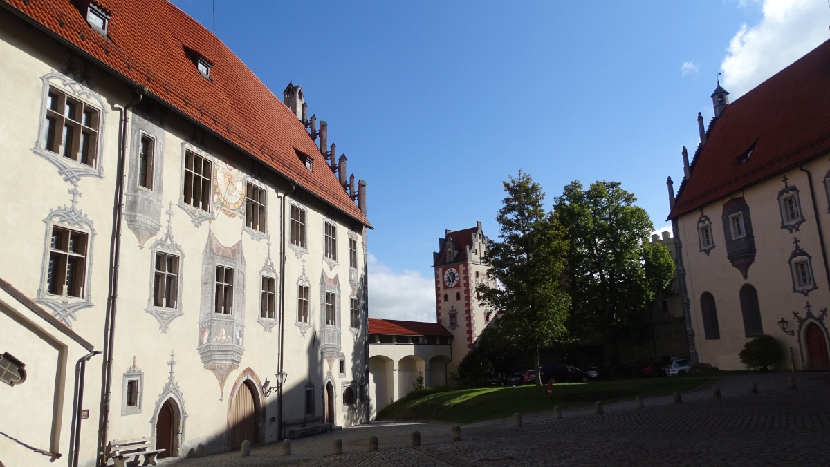 Hohes Schloss Füssen Schlosshof