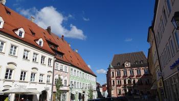 Kaufbeuren Altstadt mit Rathaus