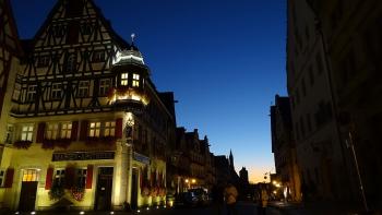 Blaue Stunde in Rothenburg