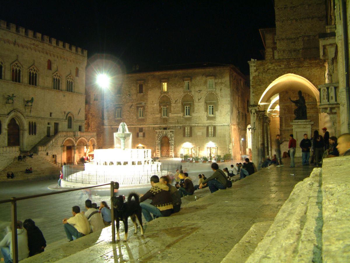 Perugia by night