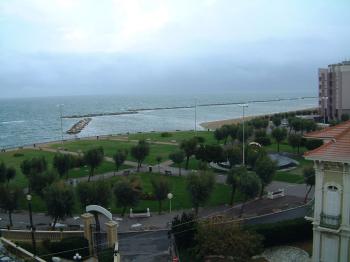 Pesaro, Blick aus dem Hotelzimmer