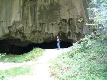 Höhle im Valle dei Grilli