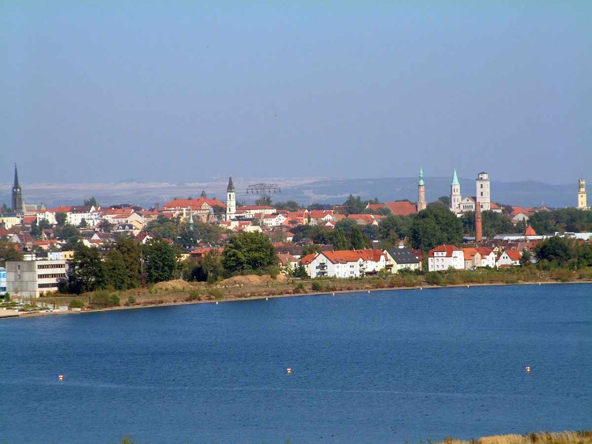 Zittau und der Olbersdorfer See