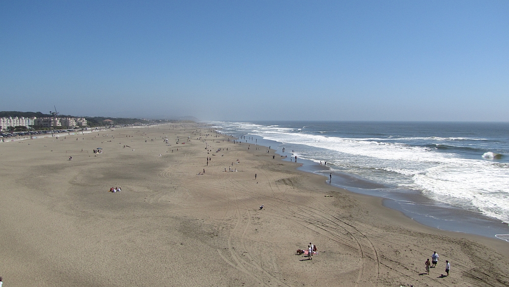 Strand im Westen