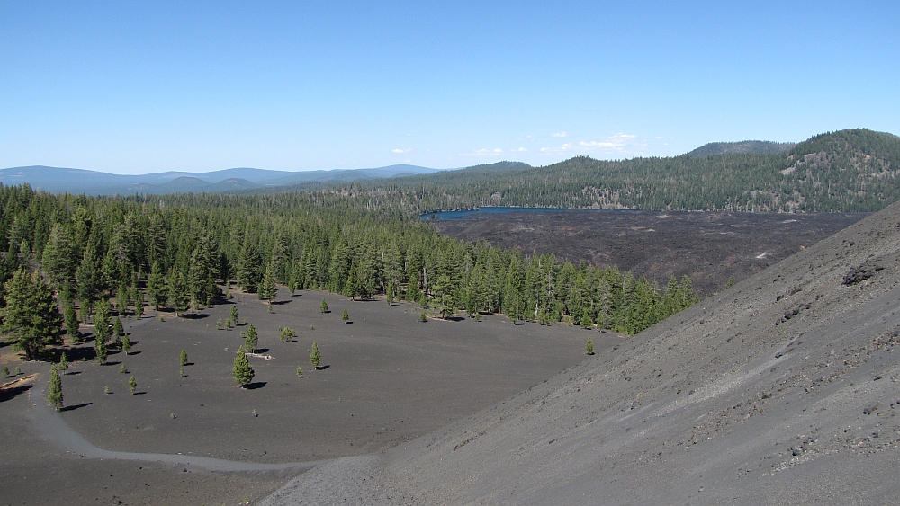 Blick von Cinder Cone