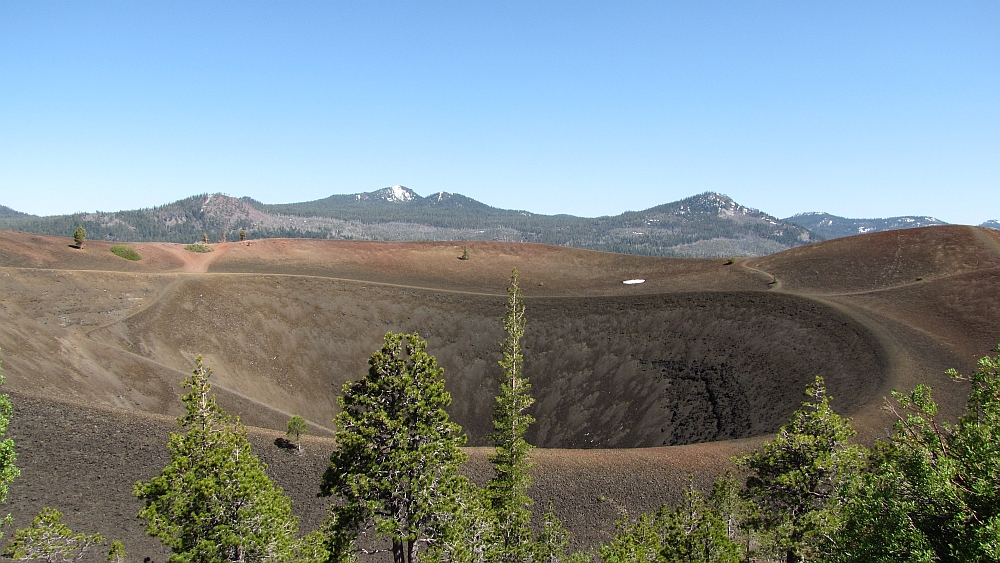 Krater des Cinder Cone