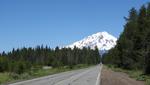 immer am Horizont: Mt. Shasta