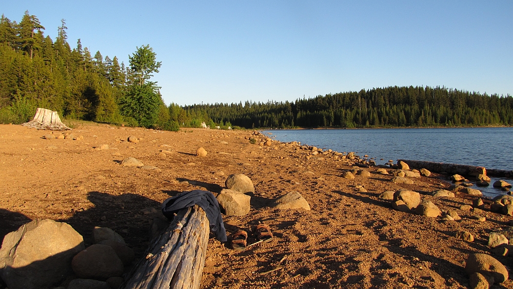 Abend am Clear Lake