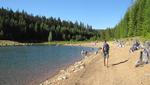 Abendwanderung am Clear Lake