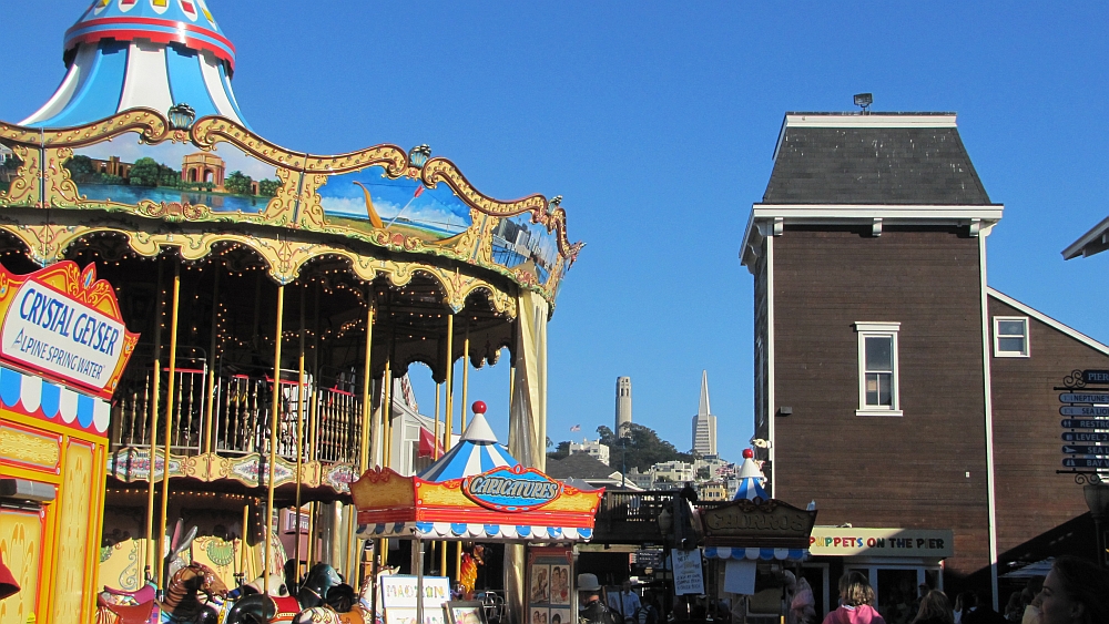Rummel, Telegraph Hill im Hintergrund