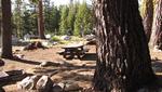 Campground "SilverTip" auf 2300 Metern Höhe