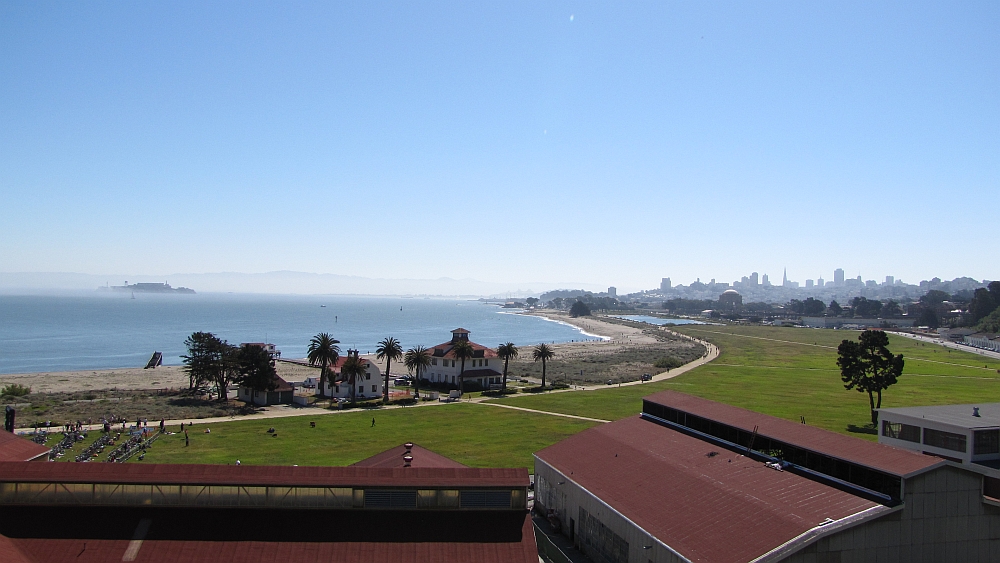 San Francisco Innenstadt und Alcatraz