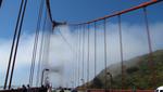 Golden Gate Bridge im Nebelstrom
