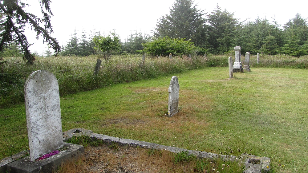 alter irischer Friedhof